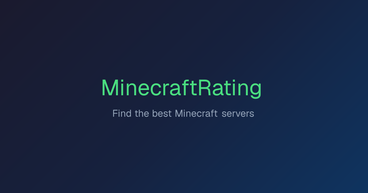 Minecraft Servers · Survival, Private, Without anti-cheat…